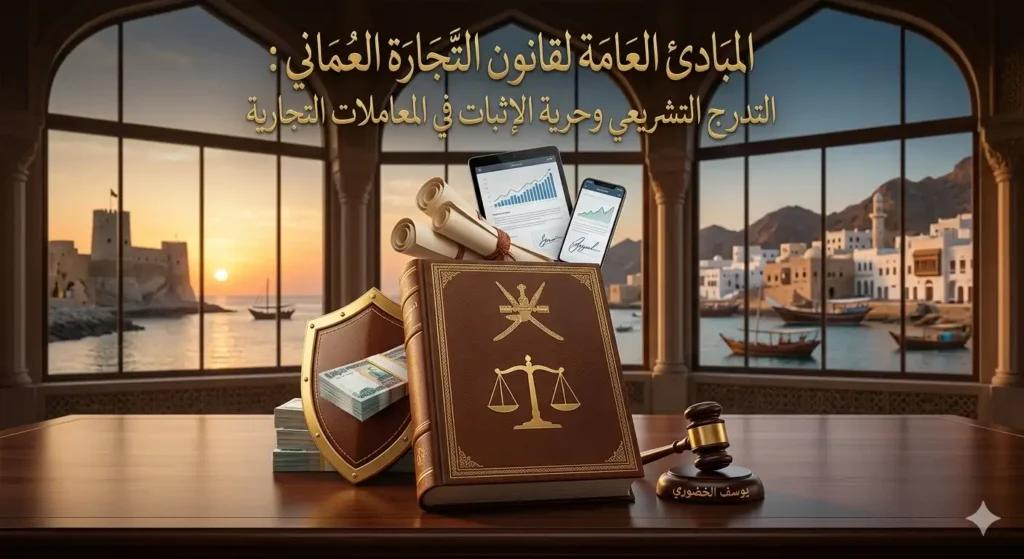 المبادئ العامة لقانون التجارة العماني والتدرج التشريعي