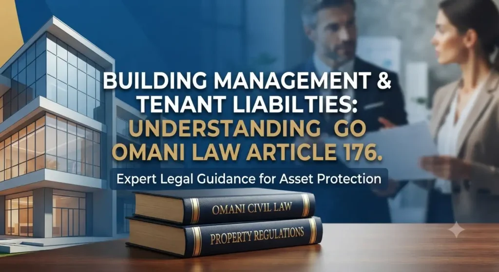 Building management and tenant liabilities under Article 176 of Omani law