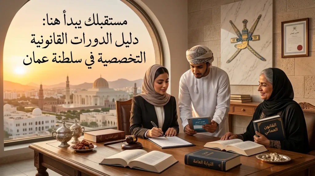 الدورات القانونية التخصصية في سلطنة عمان